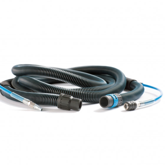 RUPES Antistatic coaxial hose assembly. 8m-26.25ft. for pneumatic tools