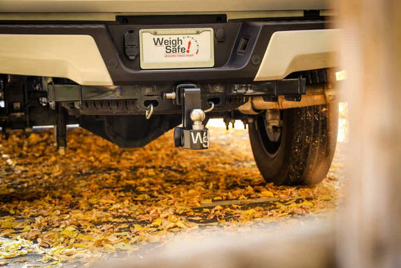 Weigh Safe 6in Drop Hitch w/Built-in Scale & 2.5in Shank (10K/22K GTWR) w/WS05 - Steel