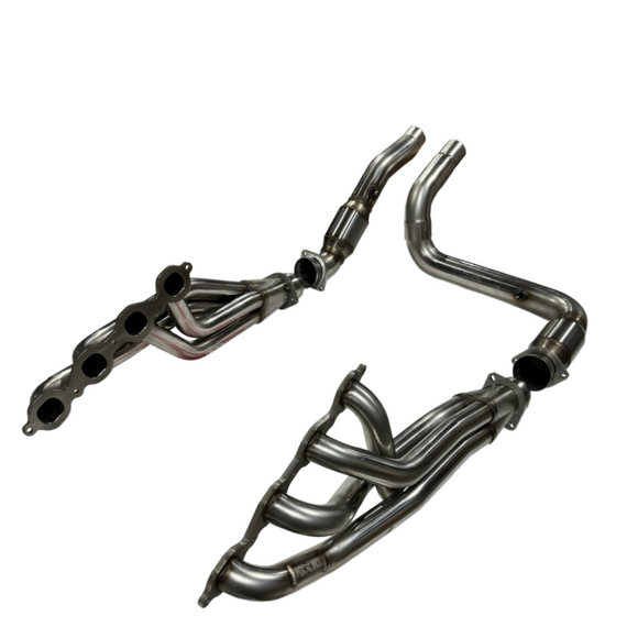 Kooks 1-7/8" Long Tube Header and GREEN Catted Conn. Kit. 23+ Cadillac Escalade V.