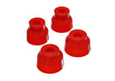 Energy Suspension 84-95 Corvette Red Front Ball Joint Boot Set-1