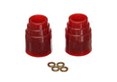 Energy Suspension 3-1/8in Bumpstop Set - Red-1