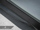 AutoTecknic Dry Carbon Fiber Side Skirt Extension Set - G60 5-Series-7