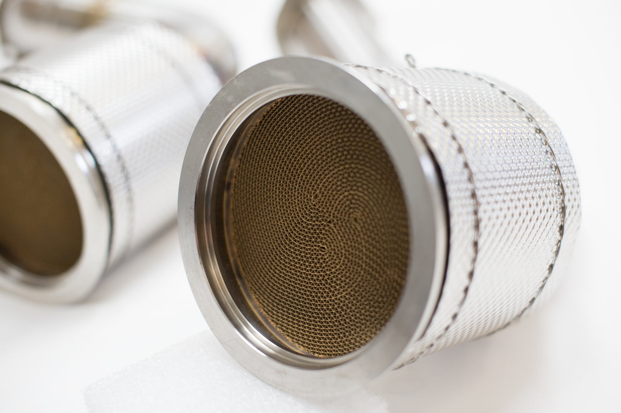 Fabspeed Porsche Cayenne GTS/Turbo Sport Catalytic Converters (2019+)