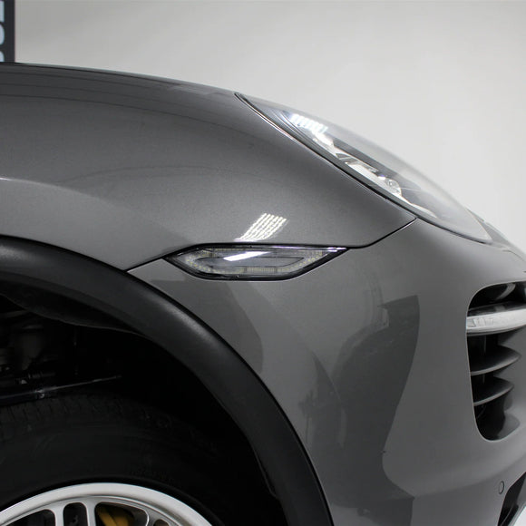 Flat 6 Motorsports - Clear or Smoked LED Side Markers (Cayenne 11-14)