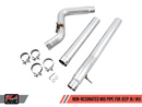 AWE Non-Resonated Mid Pipe for Jeep JK/JKU 3.6L-2