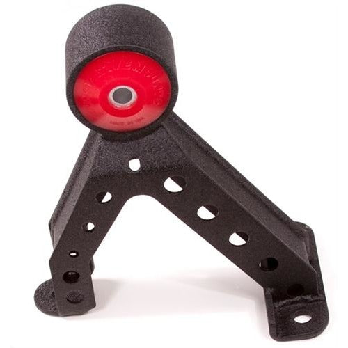 Innovative 07-13 Mitsubishi Evolution 4B11T Black Steel Mounts 75A Bushings
