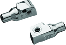 Kuryakyn Tapered Peg Adapter Yamaha Rear Chrome-1