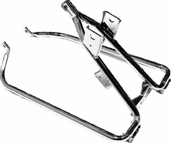 Bikers Choice 09-13 FLH FLT Chrome Saddlebag Support Bracket