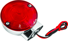 Bikers Choice 86-99 FLT FLST FXRT 2 Fillament Turn Signal Lamp W/Red lens Replaces H-D 68400-86