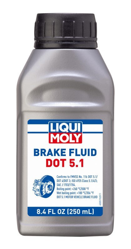 DOT 5.1 Brake Fluid (250ml) - Liqui Moly 20158