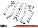 AWE Track Edition Exhaust for 17+ Charger 5.7 - Chrome Silver Tips-3