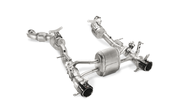 Akrapovic 16-17 Ferrari 488 GTB/488 Spyder Slip-On Line (Titanium) w/ Carbon Tips