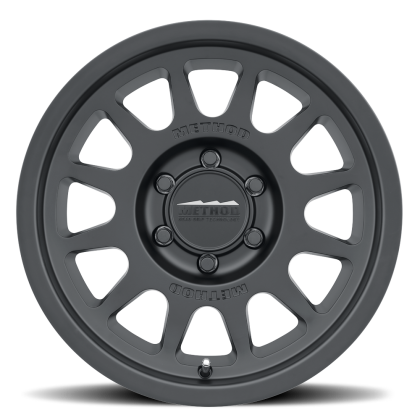 Method MR703 17x8.5 +35mm Offset 6x5.5 106.25mm CB Matte Black Wheel