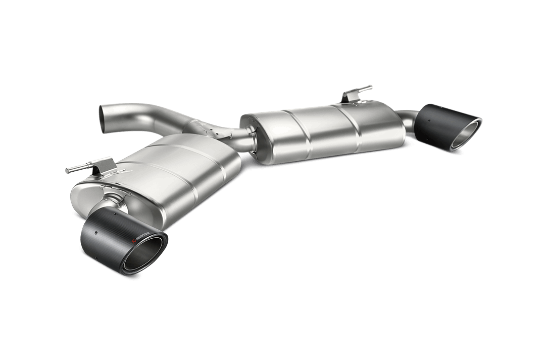 Akrapovic 13-17 Volkswagen Golf GTI (VII) Slip-On Line (Titanium) w/ Carbon Tips