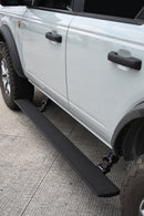 Go Rhino 21-23 Ford Bronco 4dr E-BOARD E1 Electric Running Board Kit (No Drill) - Tex. Blk-10