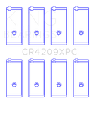 King Toyota 3SGTE 16v 2.0L pMaxKote Performance Rod Bearing Set - Size STD-2