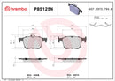 Brembo OE 15-20 Audi A3/A3 Quattro/16-18 A3 Sportback e-tron Rear Disc Brake Kit KT00A37-5