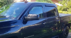 EGR 01-03 Ford F150 Super Crew In-Channel Window Visors - Set of 4 - Matte - 0