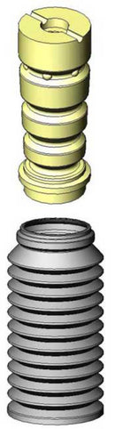 KYB Shocks & Struts Strut Boots Rear MK3 Jetta-1