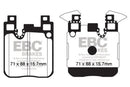 EBC 14+ BMW M3 3.0 Twin Turbo (F80) Redstuff Rear Brake Pads-2