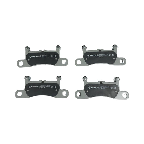 Brembo 11-18 Porsche Cayenne/11-17 Volkswagen Touareg Rear Premium NAO Ceramic OE Equivalent Pad 7P0698451