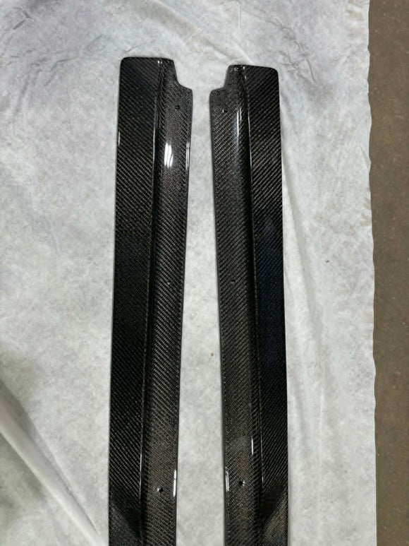 Carbon Fiber Side Skirts for Audi R8 V10 Gen 2 2016 - 2018