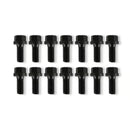Mr. Gasket Header Bolts - 5/16-18 x 3/4 Inch Hex Head - Black Oxide-1