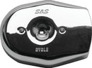 S&S Cycle 17-23 M8 Touring/18-23 BT Stealth Air Cleaner Kit w/ Chrome Tribute Cover-1