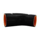 Mishimoto Silicone Reducer Coupler 45 Degree 2.75in to 3in - Black-2