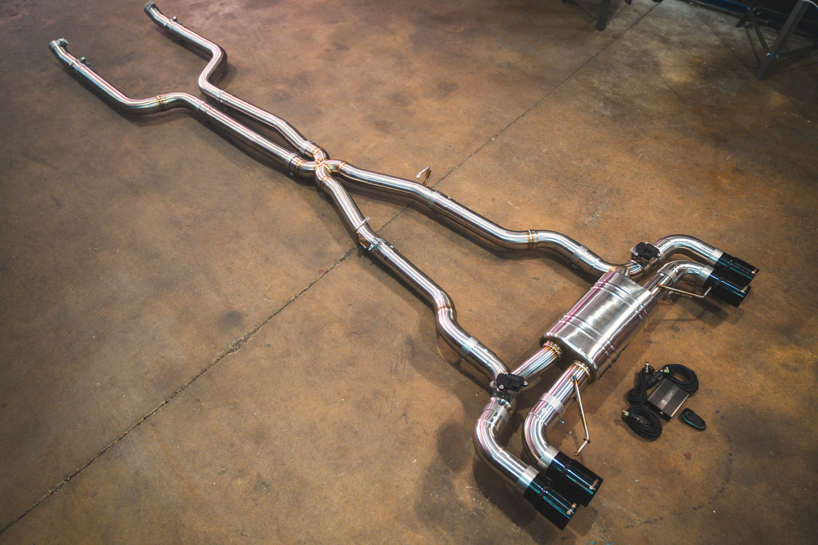 BMW G30 M550I Valved Sport Exhaust System - 0