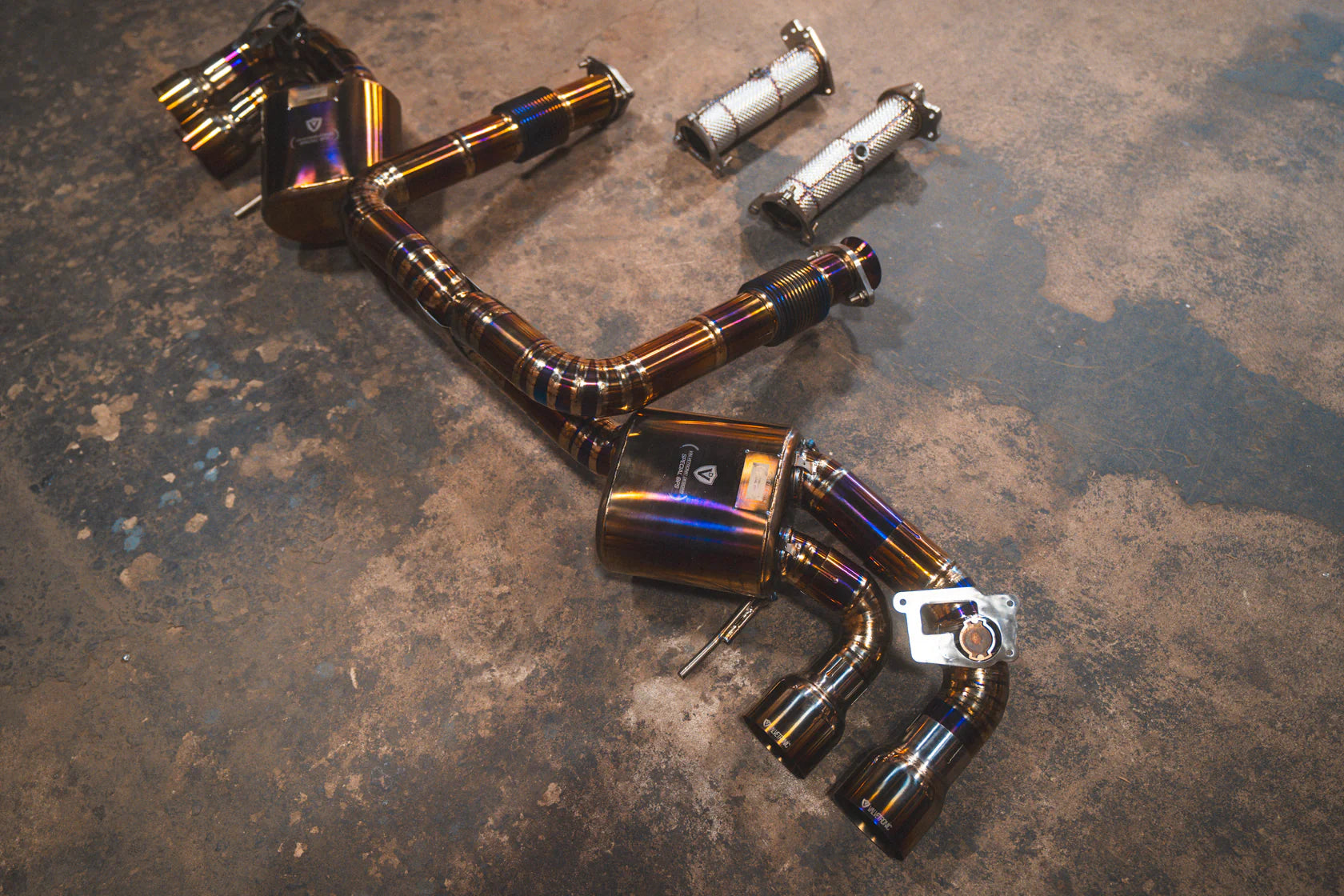Chevrolet Corvette C8 Valved Sport Exhaust System - 0