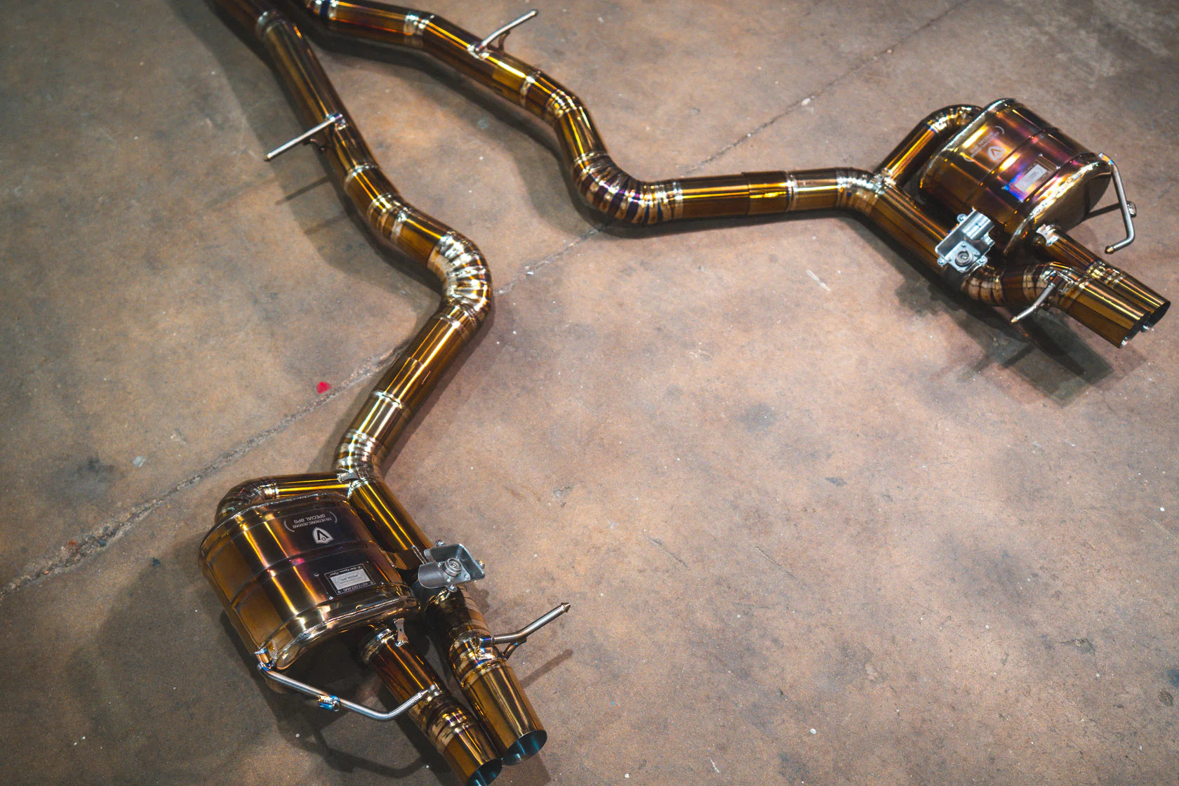 Mercedes W213 E63 AMG / AMGs Valved Sport Exhaust System - 0