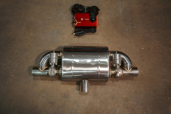 UNIVERSAL VALVED MUFFLER KIT