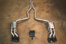 Mercedes W218 CLS63 AMG Valved Sport Exhaust System-1