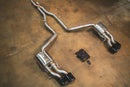 Mercedes W218 CLS63 AMG Valved Sport Exhaust System-2