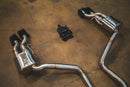 Mercedes W218 CLS63 AMG Valved Sport Exhaust System-3