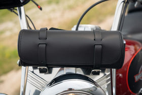 Willie & Max Universal Oval Leather Tool Bag (11 in L x 5.5 in W x 4 in H) - Black - 0