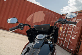 Willie & Max Universal Revolution Windshield Bag (10.5 inches L x 6 inches H x 2.5 W) - Black - 0