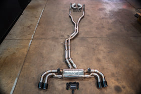Valved Sport Exhaust System for Porsche 9Y0 Cayenne - 0