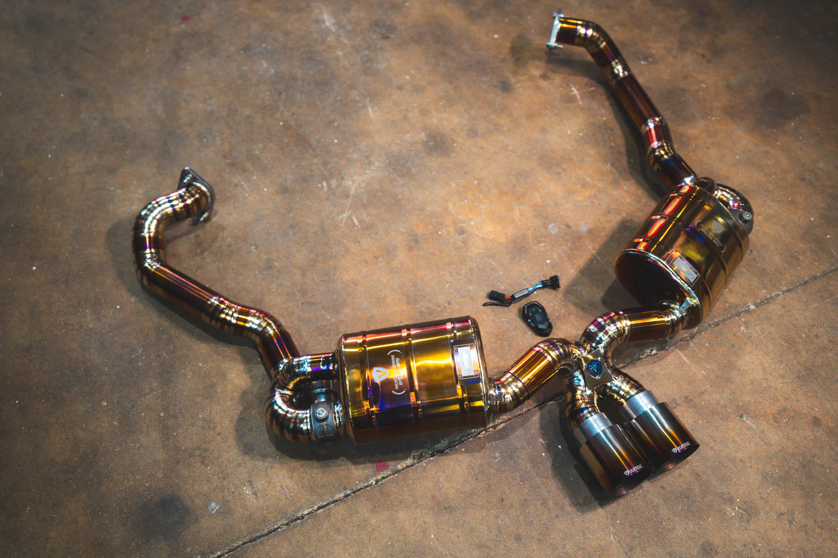 Porsche Boxster/Cayman 981 Valved Sport Exhaust System - 0