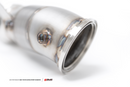 AMS Performance Toyota GR Supra Street Downpipe W/ EPA-Verified Ultra High Flow GESI Catalytic Converter-3