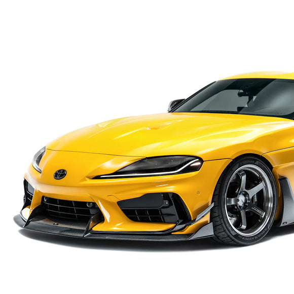 TOYOTA GR SUPRA CARBON FIBER FRONT LIP V2 (ADRO BUMPER)