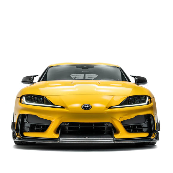 TOYOTA GR SUPRA CARBON FIBER FRONT LIP V2 (ADRO BUMPER)