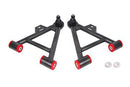 BMR 79-93 Mustang Lower Non-Adj. A-Arms (Coilover Only) w/ STD. Ball Joint (Poly) - Black Hammertone-1