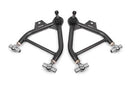 BMR 79-93 Mustang Lower A-Arms (Coilover Only) w/ Adj. Rod End Tall Ball Joint - Black Hammertone-1