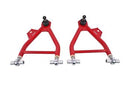 BMR 94-04 Mustang Lower A-Arms (Coilover Only) w/ Adj. Rod End and Tall Ball Joint - Red-1