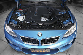 F87 M2 (N55) carbon fiber airbox - 0