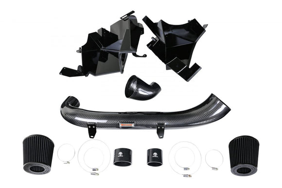 G8X M 3/4 (S58) Carbon Fiber cold air intake   (carbon fiber tube & Cover + aluminum base)