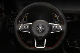 GTI7 forged carbon wheel paddle shifters - BLACK