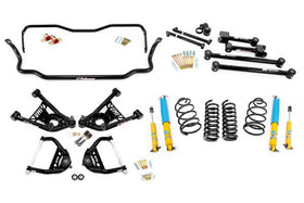 UMI Performance 65-66 GM A-Body Handling Kit 1in Lowering Stage 2 - Black
